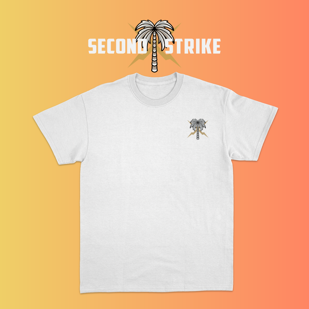 Second Strike – 85th Daytona Bike Week Tee (Black or White)