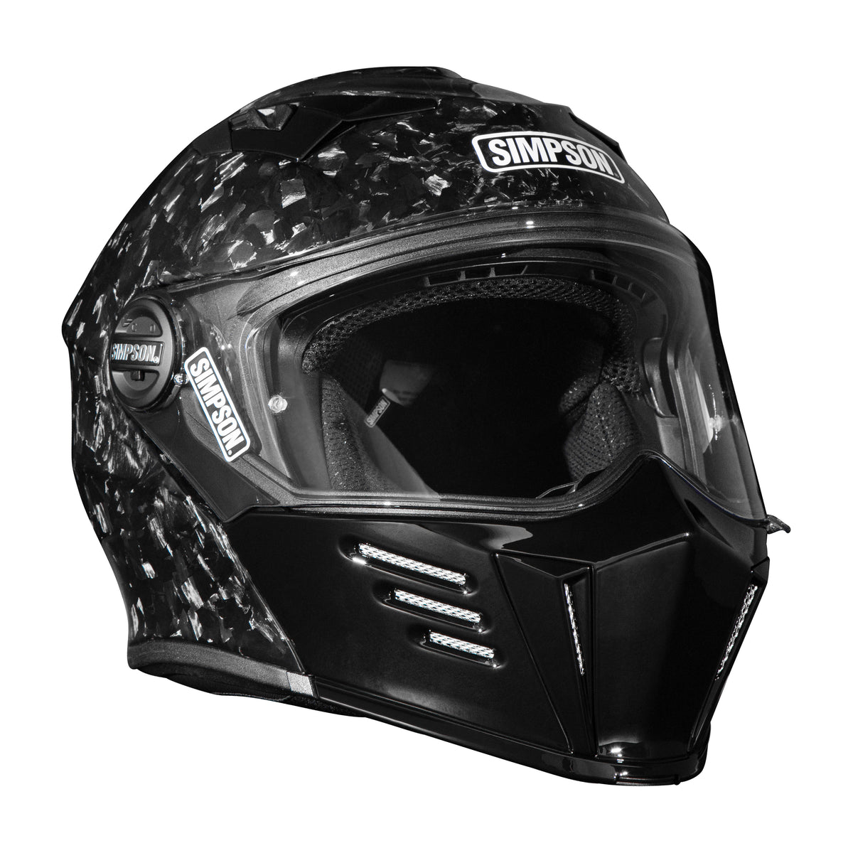 Simpson Mod Bandit Helmet - Forged Carbon