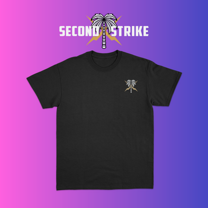 Second Strike – 85th Daytona Bike Week Tee (Black or White)